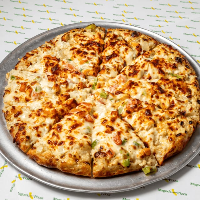 Chicken Tikka Pizza.