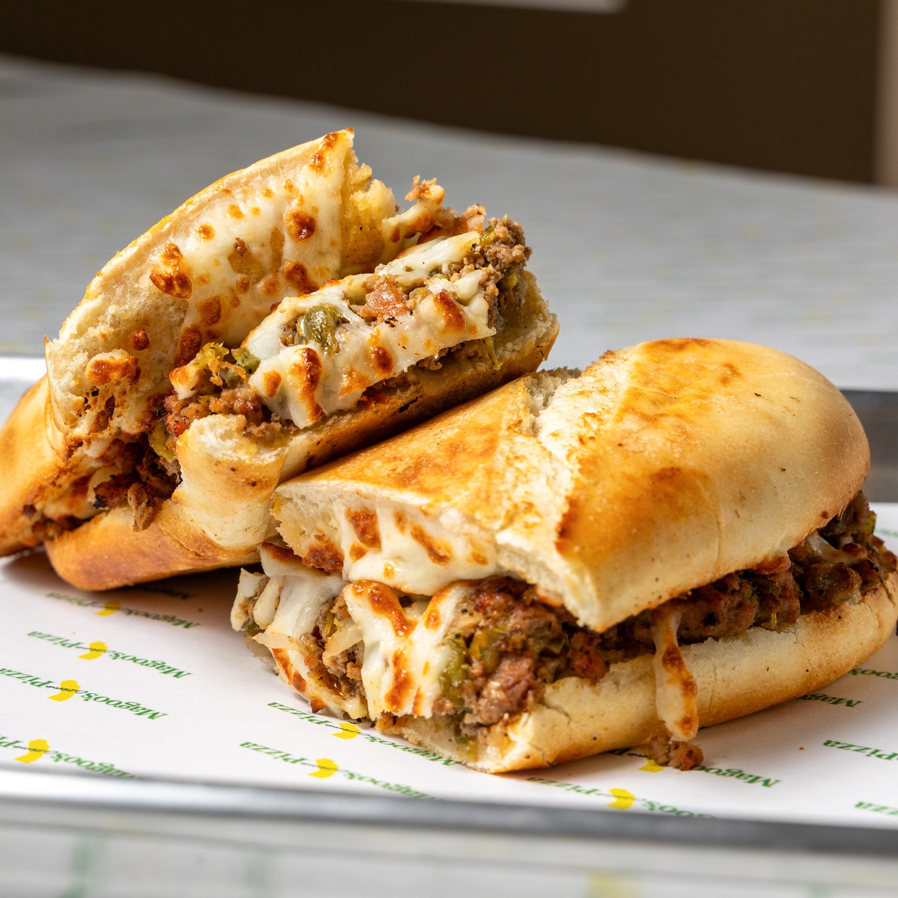 Ground Lamb Sandwich.